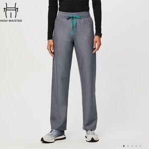 FIGS Women’s Plus Size High Waisted Livingston Basic Scrub Pants sz 2XL